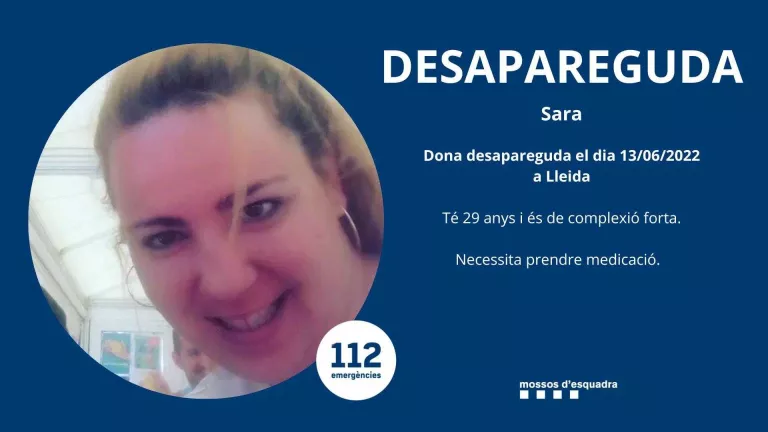 Demanen ajuda per trobar una lleidatana desapareguda