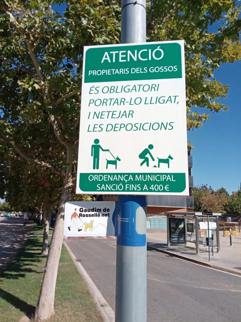 En marxa una campanya de sensibilització per respectar l'entorn a Roselló