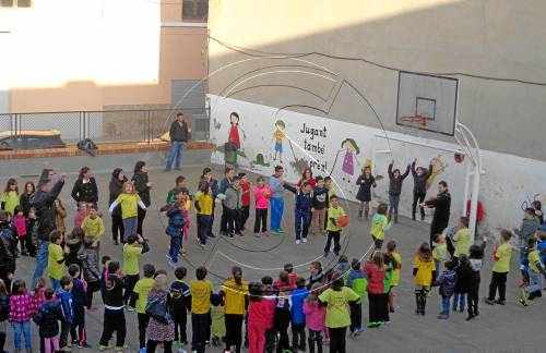 Golmés enderroca un local per ampliar el pati del col·legi
