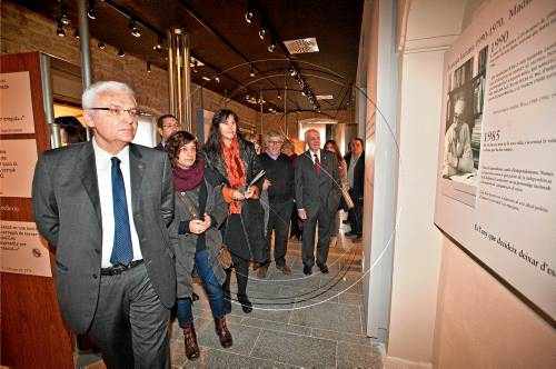 Mascarell inaugura l'arxiu Pedrolo a Concabella