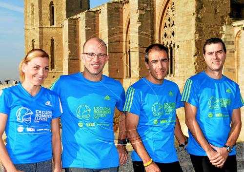 Un professor i tres pares correran 100 km solidaris