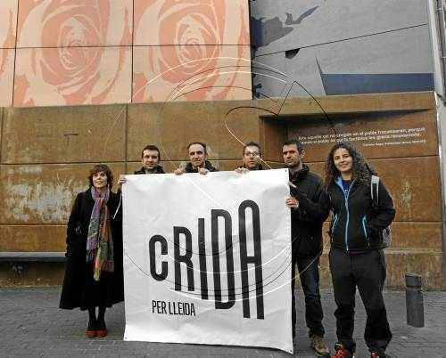 Crida per Lleida presenta els seus 4 candidats a les municipals