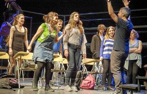 Inauguració del concurs de teatre amateur de Tàrrega