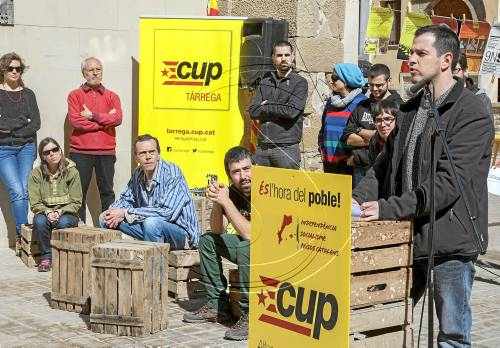 La CUP presenta la seua primera llista per a municipals a Tàrrega