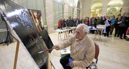 'Performance' de Nicolau a 'Mequinensa, Capital'