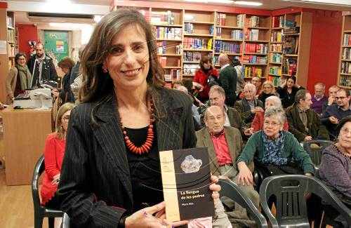Marta Alòs presenta a Lleida 'La llengua de les pedres'