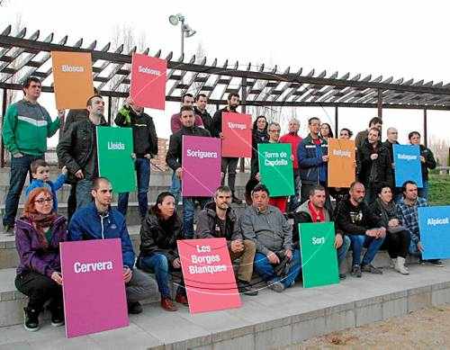 La CUP presenta a Lleida dotze candidatures per a les municipals del maig