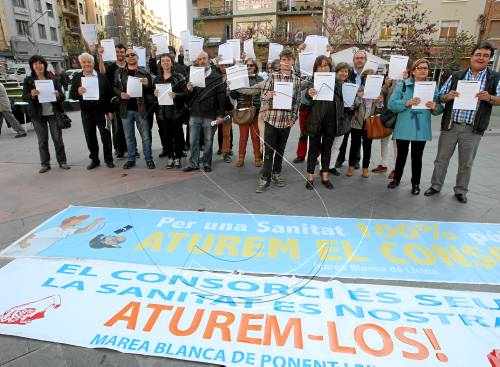 La UdL s'afegeix a la resolució del Parlament que insta a paralitzar el consorci sanitari