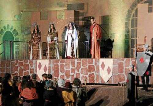 La festa de Sant Jordi i el Drac atapeeix Puigverd de Lleida