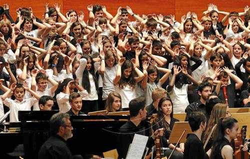 Cantata 'El flautista d'Hamelí', amb 500 escolars de Lleida