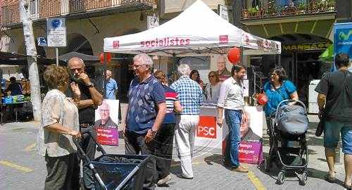 El PSC de Balaguer busca el vot dels consumidors