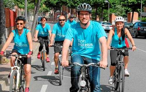 CiU es compromet a estendre la xarxa de carril bici a la capital i reforçar l'educació viària
