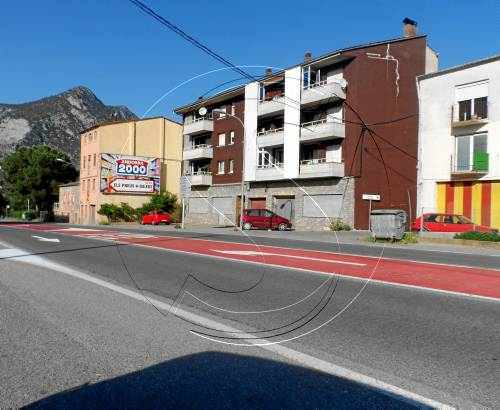 Demanen millorar la seguretat de la travessia de la C-14 a Coll de Nargó
