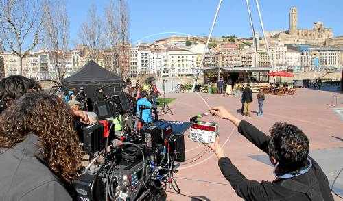 Lleida, plató de 21 rodatges el 2014