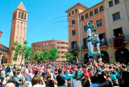Castellers, motos i jazz per finalitzar la festa major de Mollerussa