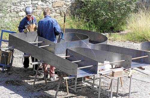 El centre La Solana renova el rètol identificatiu de Tàrrega