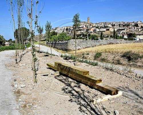 Cervera finalitza la via verda i obre la ruta del campanar