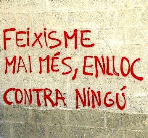 Manifestació dimarts per condemnar l'agressió neonazi