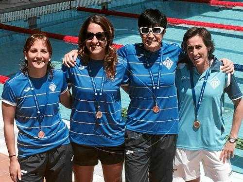 El CN Lleida aconsegueix dinou medalles en el Campionat de Catalunya Màster