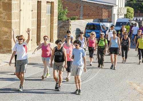 Caminada a Montgai amb 50 participants