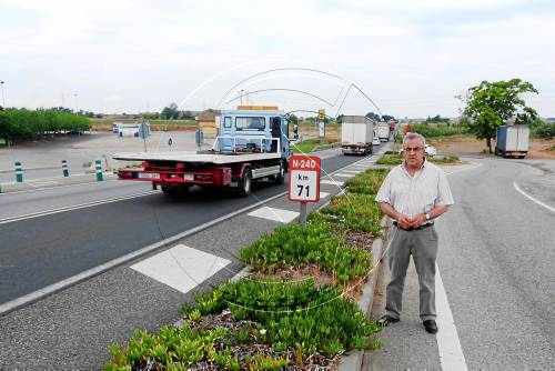 Els alcaldes de la N-240, en peu de guerra per la desviació voluntària de camions a l'AP-2