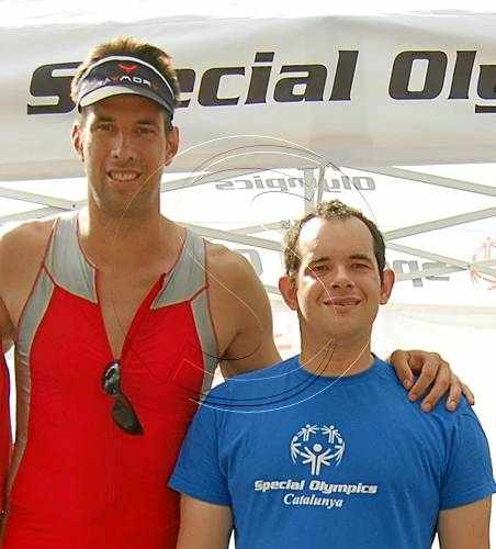 Iron Man solidari de Sergi Grimau amb Special Olympics