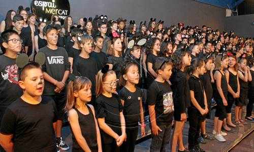 Cantata amb 200 alumnes per tancar el curs de l'Escola de Música de Tàrrega