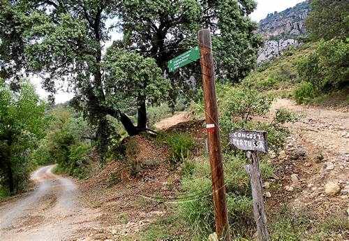 Àger pretén habilitar un antic camí d'accés a Mont-rebei