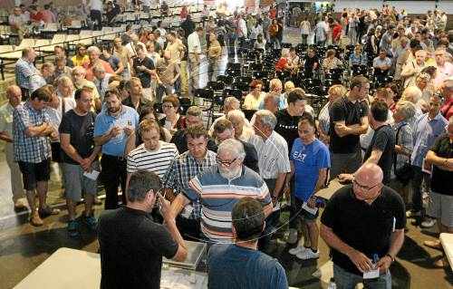 Carles Comes s'imposa amb un 55% dels vots i continuarà dirigint Esquerra a Lleida