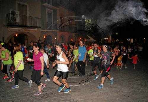 La Cursa del Foc de Balaguer reuneix mig miler de corredors