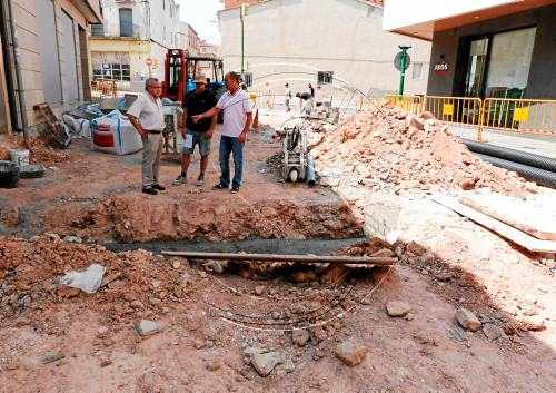 Les Borges Blanques renova la xarxa de sanejament del centre històric