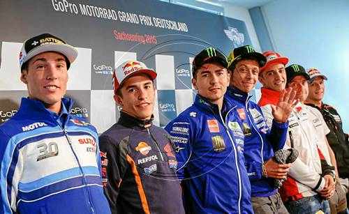 Màrquez i Rossi es 'piquen' abans del GP d'Alemanya