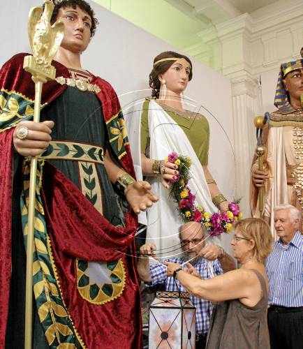 Els Gegants de Lleida ja llueixen els seus fanalets