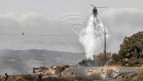 Dos incendis forestals calcinen vuit hectàrees a Biosca i cinc més a Os de Balaguer