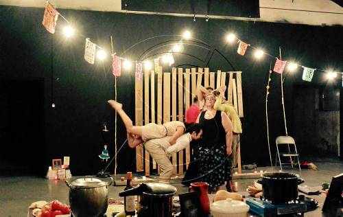 Assaig obert a Tàrrega per gaudir de teatre i gastronomia