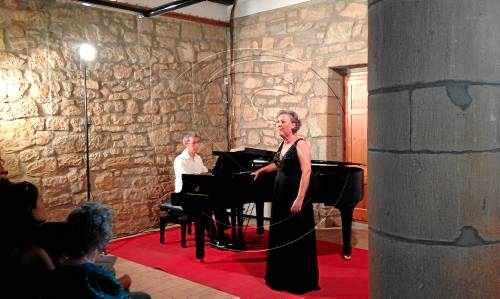 Clausura del Curs de Cant de Castellserà amb un concert, ahir a la Panera