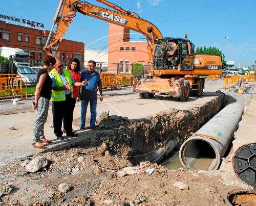 Mollerussa amplia canonades per evitar noves inundacions