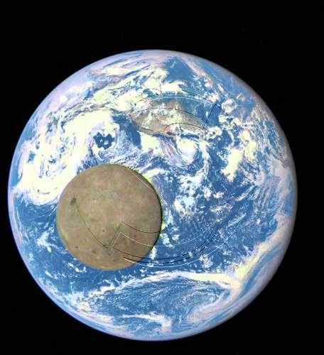Una càmera de la NASA capta el "costat fosc" de la Lluna