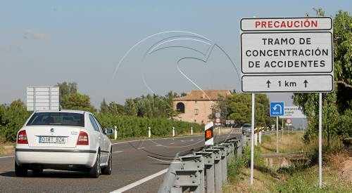 Vila exigeix a Foment que prohibeixi el pas de camions per la N-240