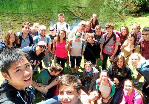 Camp de treball de l'Associació Alba a Llesp