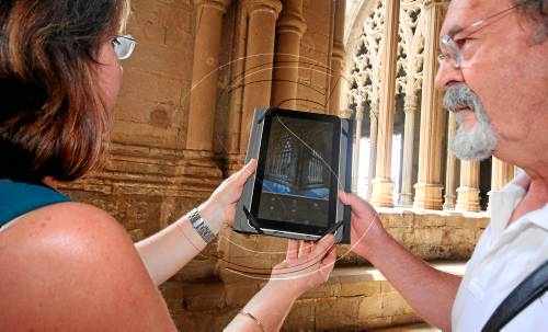 Visites amb 'tablet' a la Seu Vella