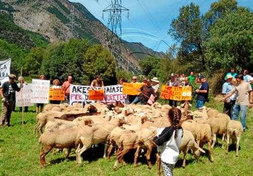 Protestes i talls de carretera al Pallars contra l'"oblit" del Govern