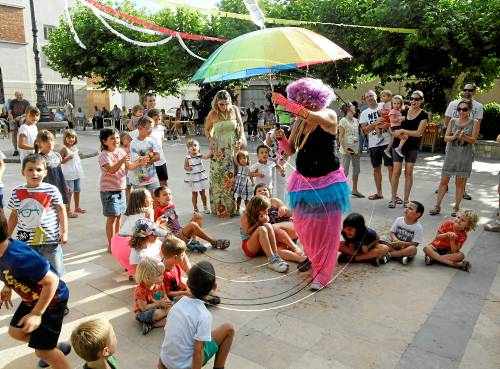 Un espectacle infantil tanca la festa major de Sarroca de Lleida