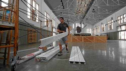 Obres en diumenge per a la climatització del Mercat del Pla per no afectar les vendes