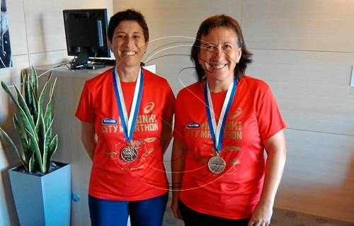 Dos lleidatanes participen en la marató d'Hèlsinki