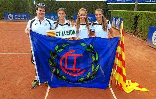Les infantils del Tennis Lleida debuten a l'Estatal per equips