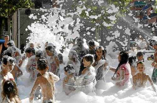 Espuma i castells a Balàfia