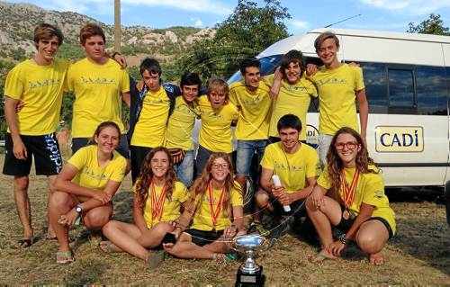 Bon resultat per als lleidatans en el nacional d'aigües braves