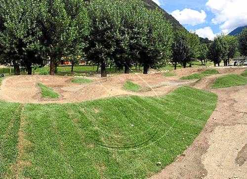 Vielha munta un circuit tancat per a BTT i bicicletes sense pedals