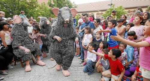 Tres grups de teatre de carrer de Lleida creen 'Ponent Street'